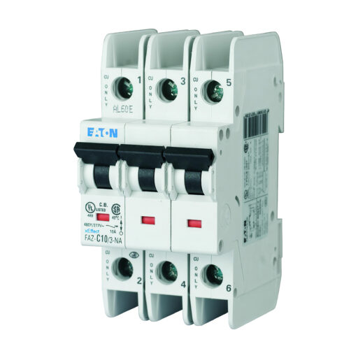 FAZ-B50/3-NA Eaton Circuit Breaker 50A 415V, 3 Pole